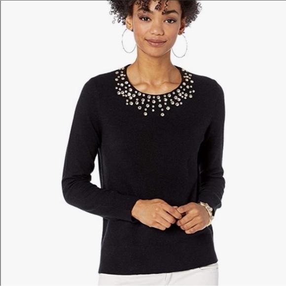 Lilly Pulitzer Black Odetta Sweater XS - Picture 2 of 3